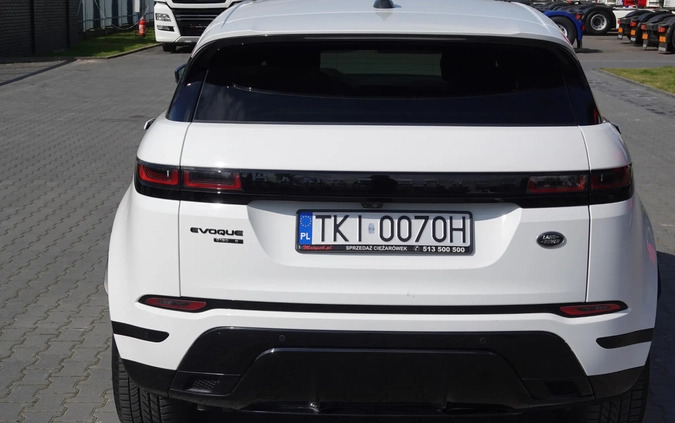 Land Rover Range Rover Evoque cena 137000 przebieg: 31400, rok produkcji 2020 z Szamocin małe 781